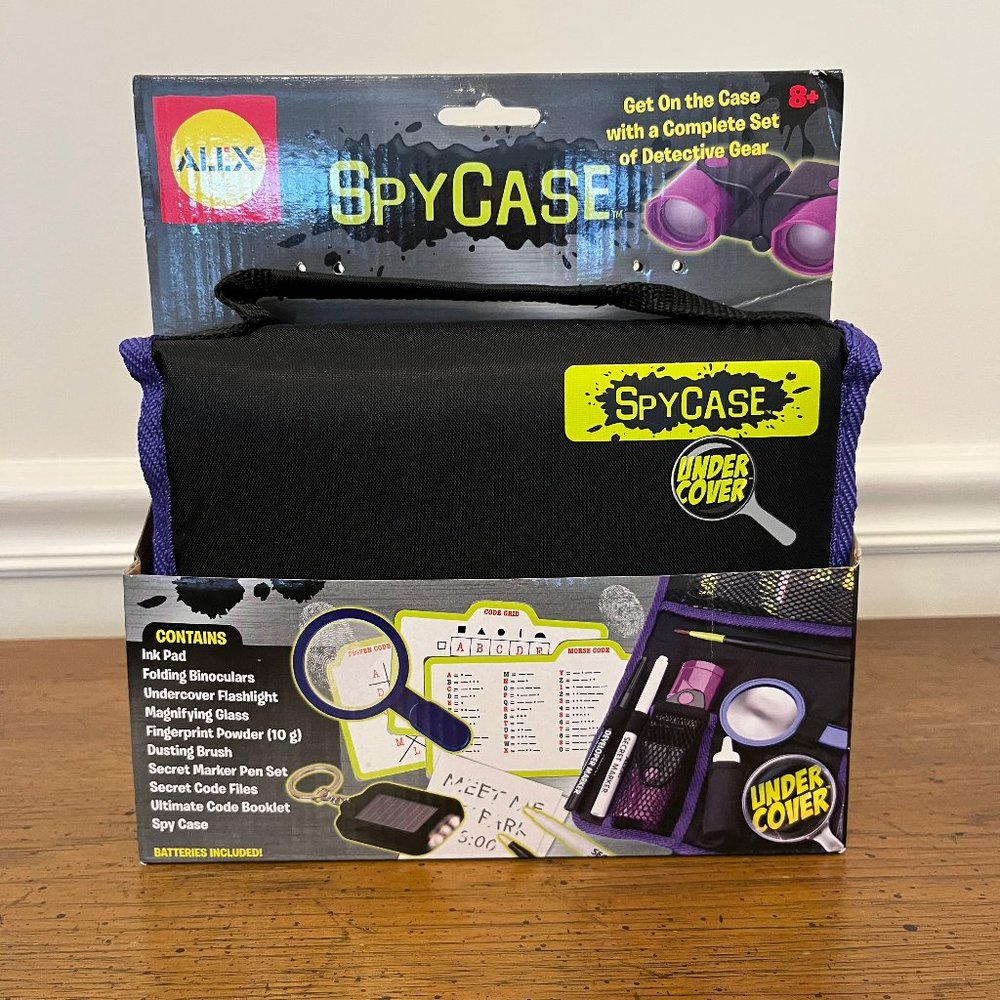 Alex Undercover Spy Case Detective Gear Set Kids Spy Kit